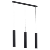 Lampa wisząca GOMERA PLUS czarny struktura GU1 6112 Argon
