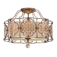 Półplafon Marcella    Brytyjski brąz FE-MARCELLA-SF Elstead Lighting