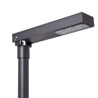 Oprawa masztowa nasadzana NORLYS ASKER HEAD 4393GR 4000K 39,8W DALI2 / NightDim Grafitowy