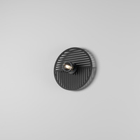 IKI round E27 Phase-Control kinkiet czarny + panel popielaty 26561-0000-U8-PH-A2 AQForm