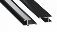 LUMINES Profil typ APA12 czarny lakierowany 3 m 10-0645-30