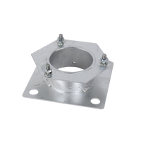 Norlys – adapter montażowy 3088 do słupków oświetleniowych Narvik, przeznaczony do podstaw z rozstawem śrub 160×160