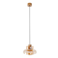Maxlight p0603 lampa wisząca signature c amber glass