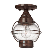 Plafon Cape Cod 1 źródło światło Brązowa sjena palona HK-CAPECOD8-S Elstead Lighting