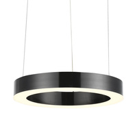 Lampa wisząca CIRCLE 40 LED tytanowa 40 cm Step into Design ST-8848-40 black