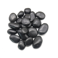 Kamień dekoracyjny ogrodowy 3-5 cm 1000   kg czarny