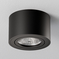 Natynkowy SLIM Downlight Okragly CZARNY Spot 5cm LOC4 Unilight