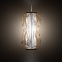 Lampa sufitowa PUKET L Naturalne drewno Nowodvorski 11162