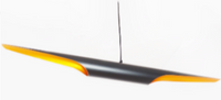 Lampa wisząca BLACK TUBE czarno złota 100 cm Step into Design ST-0502-1