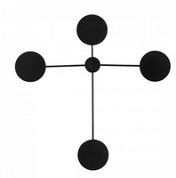 Lampa ścienna CLEX - 4 LED czarna 112 cm Step into Design MW1134-1120